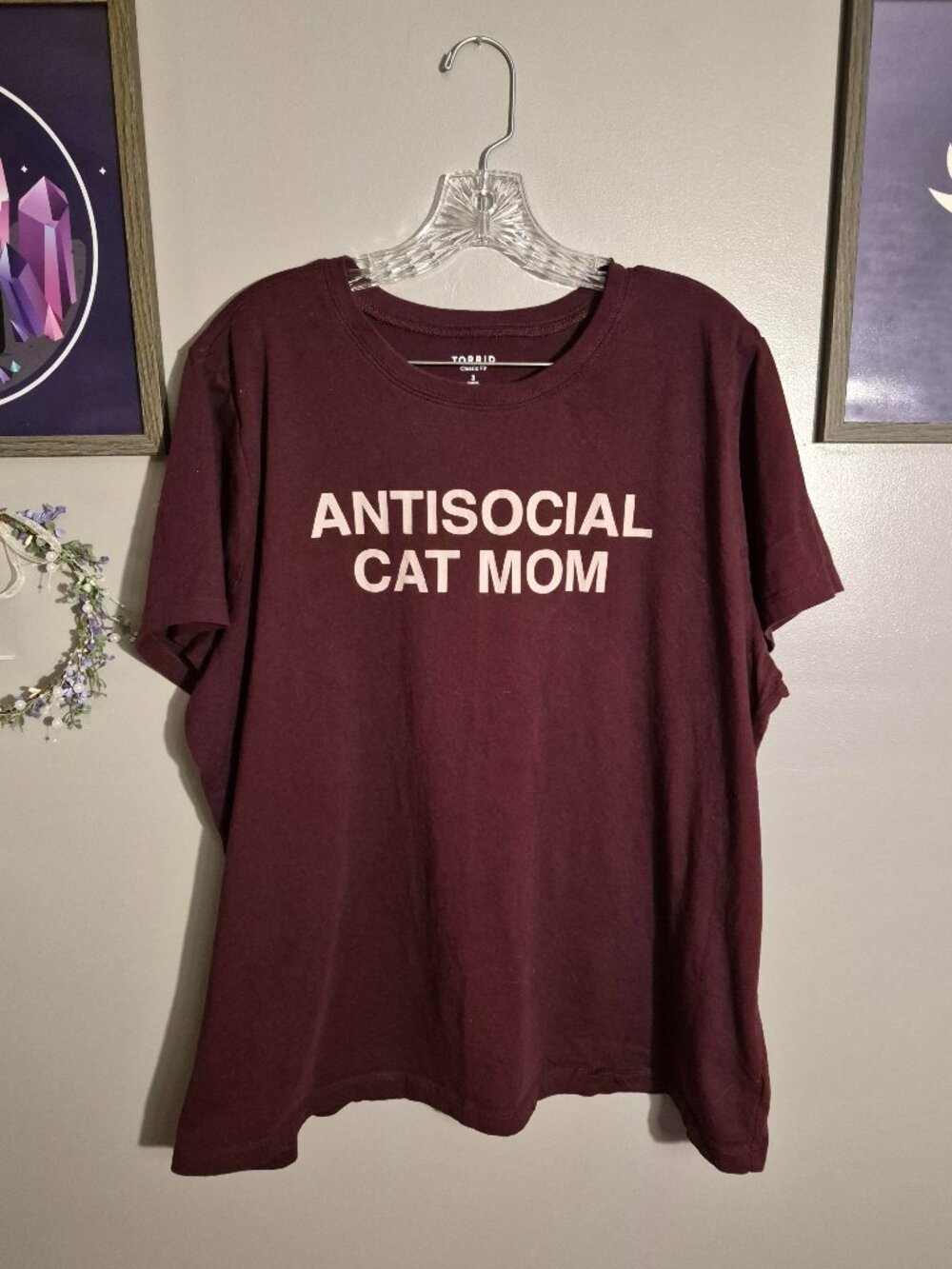 Antisocial Cat Mom T-Shirt
